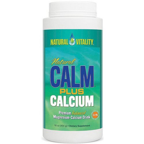 Natural Vitality, Natural Calm Plus Calcium, Original (Unflavored), 16 oz (454 g) Review
