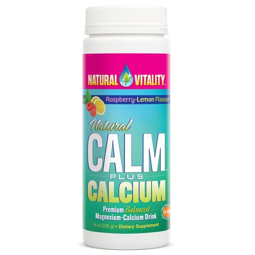 Natural Vitality, Natural Calm Plus Calcium, Raspberry-Lemon Flavor, 8 oz (226 g) Review