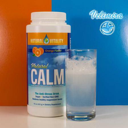 Natural Vitality, Magnesium, Calm Formulas