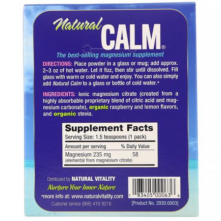 Calm Formulas, Healthy Lifestyles, Magnesium, Minerals, Supplements