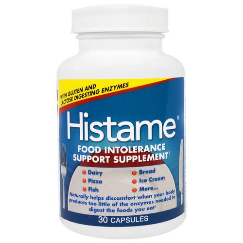Naturally Vitamins, Histame, Food Intolerance Support Supplement, 30 Capsules Review