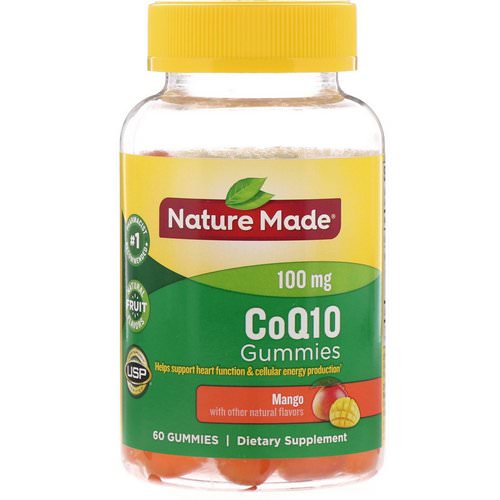 Nature Made, CoQ10 Gummies, Mango, 60 Gummies Review
