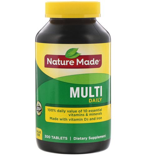 Nature Made, Multi, Daily, 300 Tablets Review