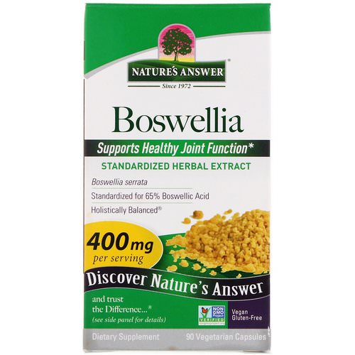 Nature's Answer, Boswellia, 400 mg, 90 Vegetarian Capsules Review