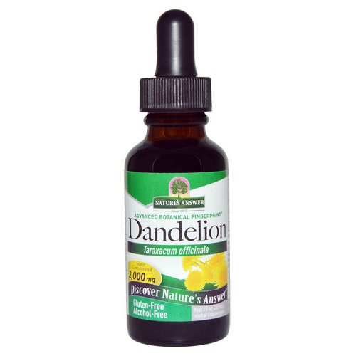 Nature's Answer, Dandelion, Alcohol Free, 2,000 mg, 1 fl oz (30 ml) Review