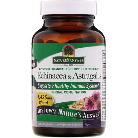 Nature's Answer, Echinacea, Cold, Cough, Flu