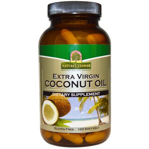Nature's Answer, Extra Virgin Coconut Oil, 120 Softgels Review