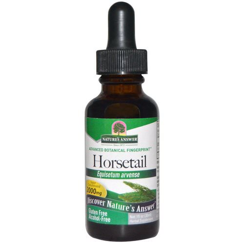 Nature's Answer, Horsetail, Alcohol-Free, 2000 mg, 1 fl oz (30 ml) Review