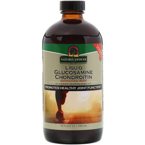 Nature's Answer, Liquid Glucosamine Chondroitin, Tangerine Flavored, 16 fl oz (480 ml) Review