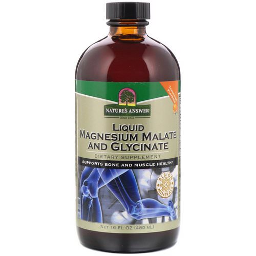 Nature's Answer, Liquid Magnesium Malate and Glycinate, Tangerine Flavor, 16 fl oz (480 ml) Review