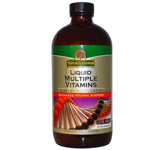 Nature's Answer, Liquid Multiple Vitamins, 16 fl oz (480 ml) Review