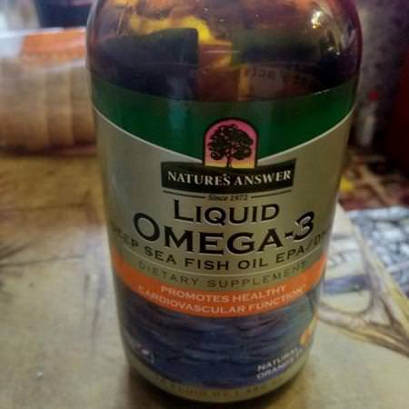 Nature's Answer Supplements Fish Oil Omegas EPA DHA