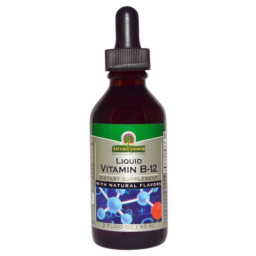 Nature's Answer, Liquid Vitamin B-12, with Natural Flavors, 2 fl oz (60 ml) Review