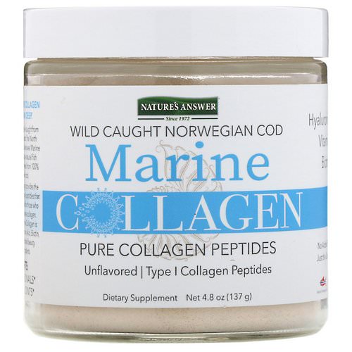Nature's Answer, Marine Collagen, Wild Caught Norwegian Cod, Unflavored, 4.8 oz (137 g) Review