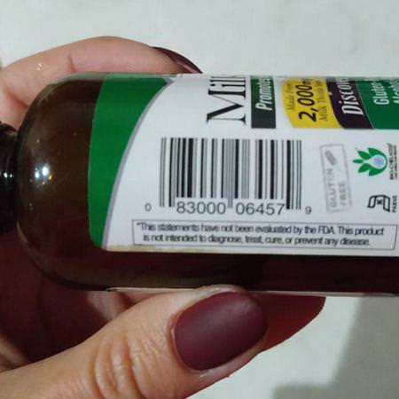 Nature's Answer Herbs Homeopathy Milk Thistle Silymarin