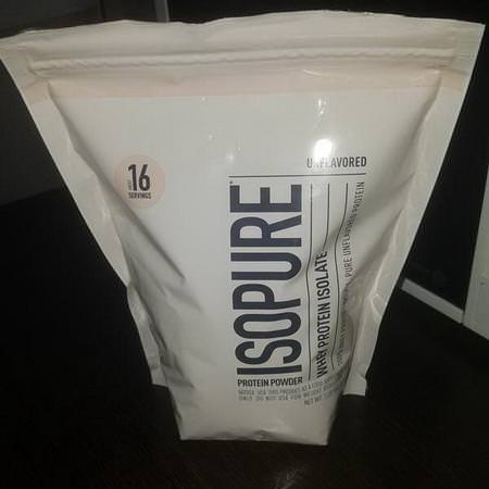 Nature's Best, IsoPure, Whey Protein Isolate, Protein Powder, Unflavored, 3 lb, (1.36 kg) Review