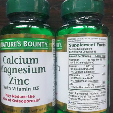 Nature's Bounty, Calcium Formulas