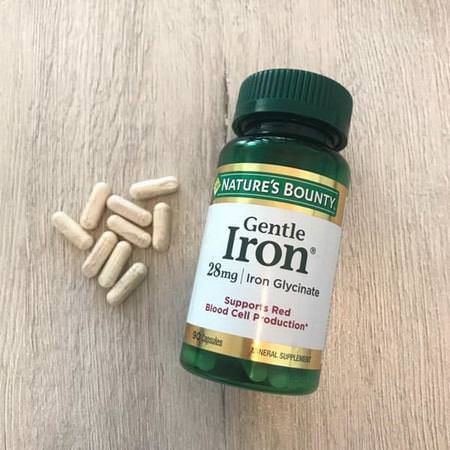 Supplements Minerals Iron Laboratory Tested Nature's Bounty