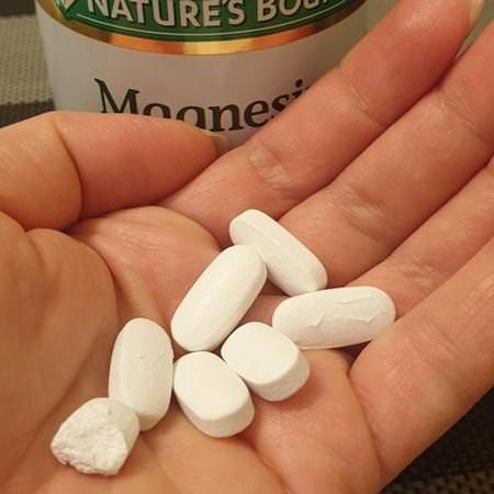 Nature's Bounty, Magnesium, 500 mg, 100 Coated Tablets Review