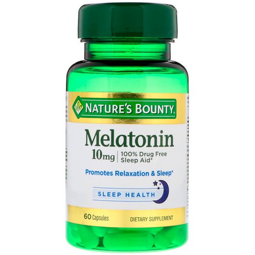 Nature's Bounty, Melatonin, 10 mg, 60 Capsules Review