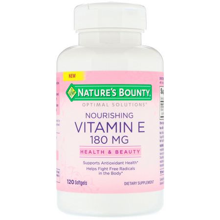 Nature's Bounty, Vitamin E