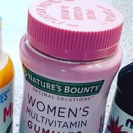 Optimal Solutions, Women's Multivitamin Gummies, Raspberry Flavored