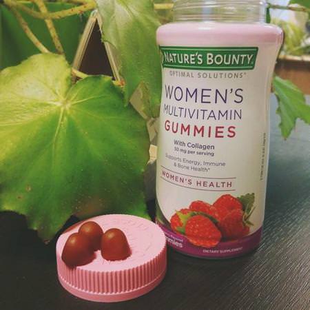 Nature's Bounty, Optimal Solutions, Women's Multivitamin Gummies, Raspberry Flavored, 80 Gummies Review