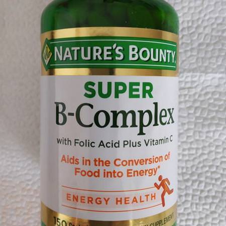 Super B-Complex with Folic Acid Plus Vitamin C