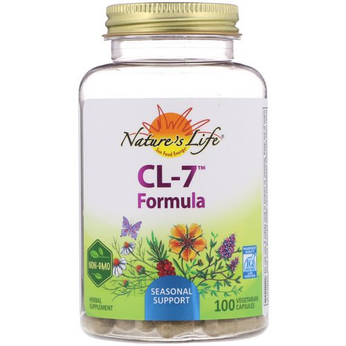 Nature's Herbs, CL-7 Formula, 100 Vegetarian Capsules Review