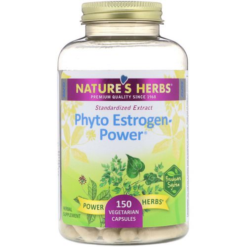 Nature's Herbs, Phyto Estrogen-Power, 150 Vegetarian Capsules Review