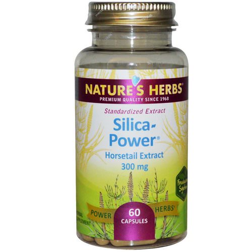 Nature's Herbs, Silica-Power, 300 mg, 60 Capsules Review