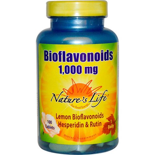 Nature's Life, Bioflavonoids, 1,000 mg, 100 Tablets Review