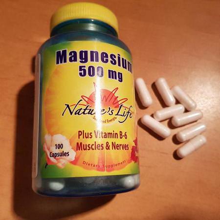 Supplements Minerals Magnesium Nature's Life