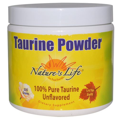 Nature's Life, Taurine Powder, Unflavored, 335 g Review