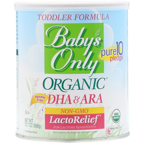 Nature's One, Organic Toddler Formula, LactoRelief, 12.7 oz (360 g) Review