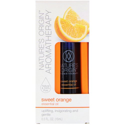 Nature's Origin, Aromatherapy, Essential Oil, Sweet Orange, 0.5 fl oz (15 ml) Review