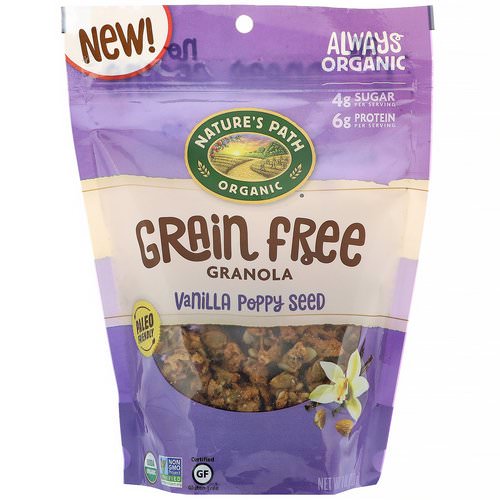 Nature's Path, Grain Free Granola, Vanilla Poppy Seed, 8 oz (227 g) Review