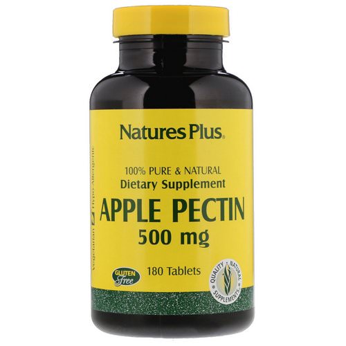 Nature's Plus, Apple Pectin, 500 mg, 180 Tablets Review