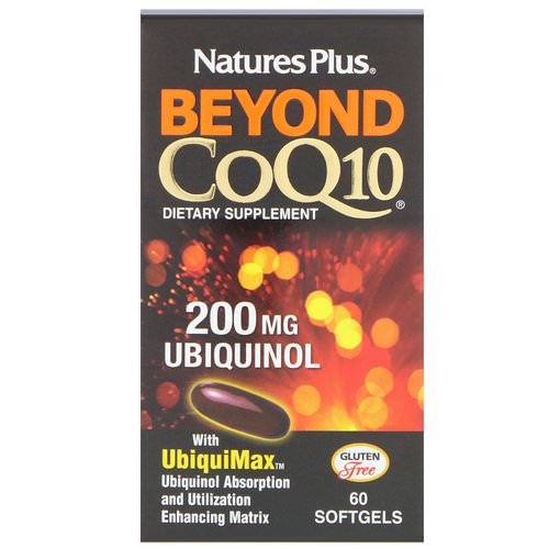 Nature's Plus, Beyond CoQ10, Ubiquinol, 200 mg, 60 Softgels Review