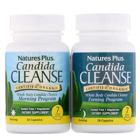 Nature's Plus, Detox, Cleanse, Candida, Yeast Formulas