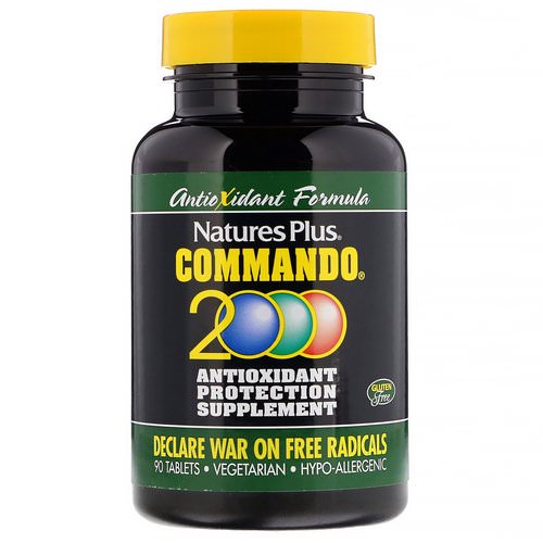 Nature's Plus, Commando 2000 Antioxidant Protection, 90 Tablets Review