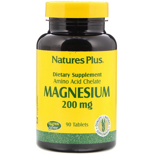 Nature's Plus, Magnesium, 200 mg, 90 Tablets Review