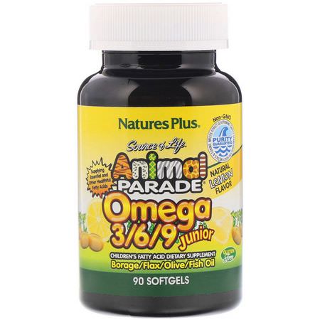 Nature's Plus, Children's DHA, Omegas