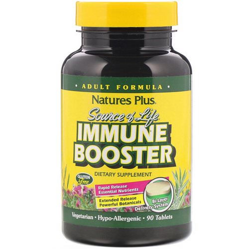 Nature's Plus, Source of Life, Immune Booster, 90 Tablets Review