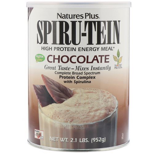 Nature's Plus, Spiru-Tein, High Protein Energy Meal, Chocolate, 2.1 lbs. (952 g) Review