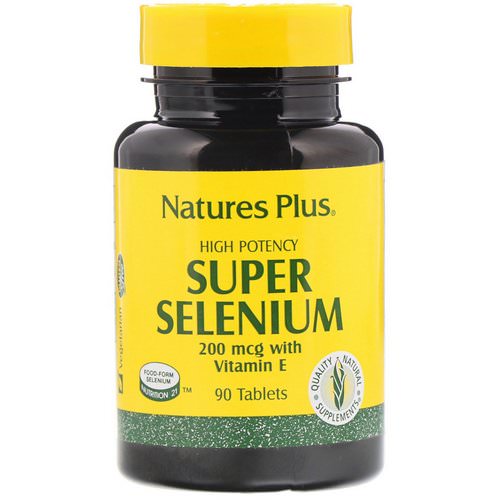 Nature's Plus, Super Selenium, High Potency, 200 mcg, 90 Tablets Review