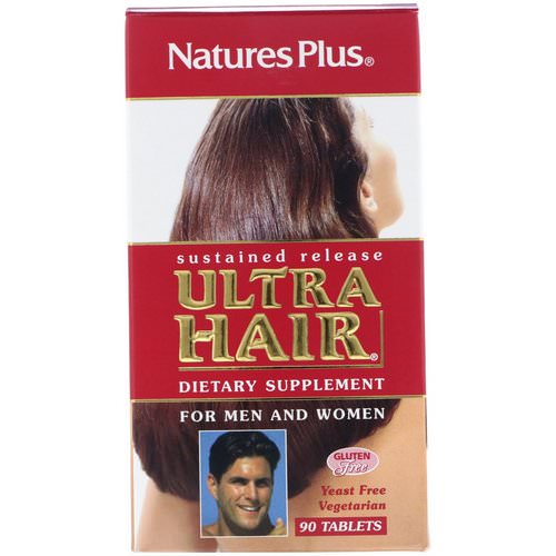 Nature's Plus, Ultra Hair, For Men and Women, 90 Tablets Review