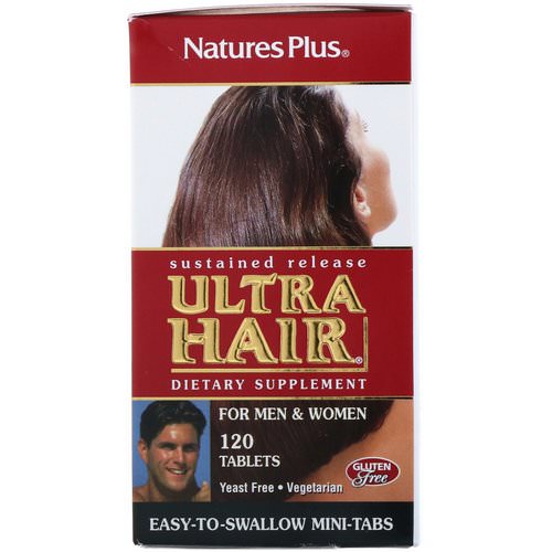 Nature's Plus, Ultra Hair, For Men & Women, 120 Tablets Review