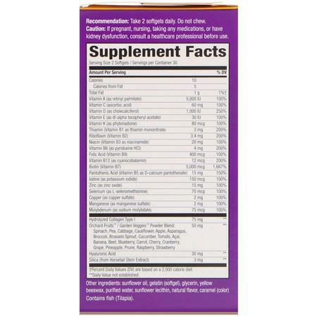 Multivitamins, Vitamins, Nails Formulas, Nails, Skin, Hair, Supplements