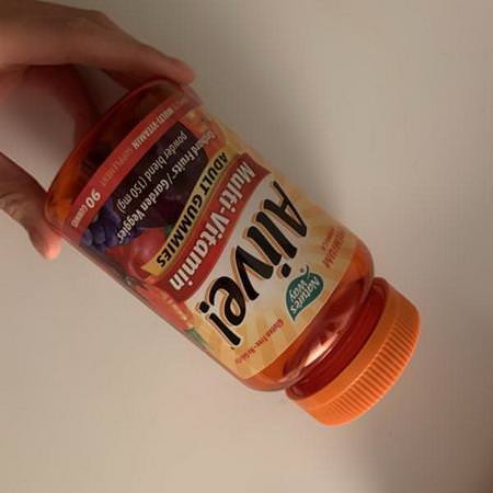 Alive! Multi-Vitamin, Adult Gummies, Fruit Flavors